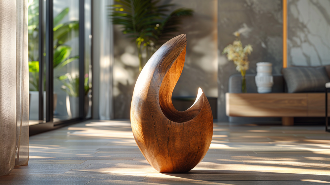 The Silent Narrative: Material Ontology and Spatial Curatorial Logic of Artiblend Wooden Art