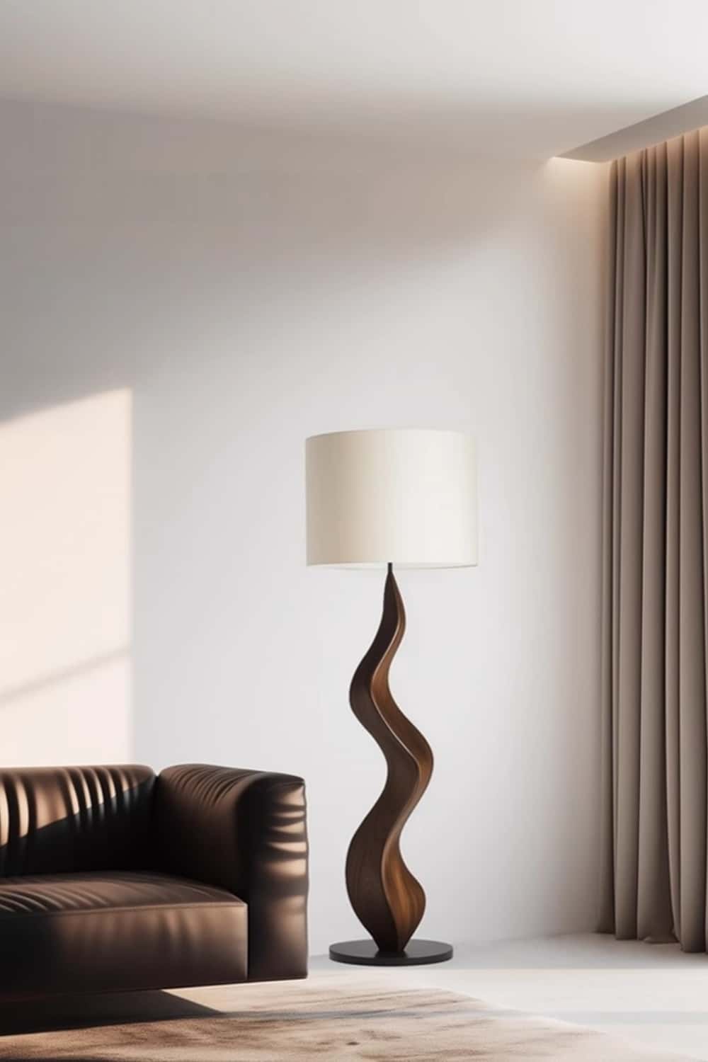 Wooden Floor Lamp Floor Wood Light Lamp Standing Wooden Lamp Floor Light Wood Modern Floor Lamp