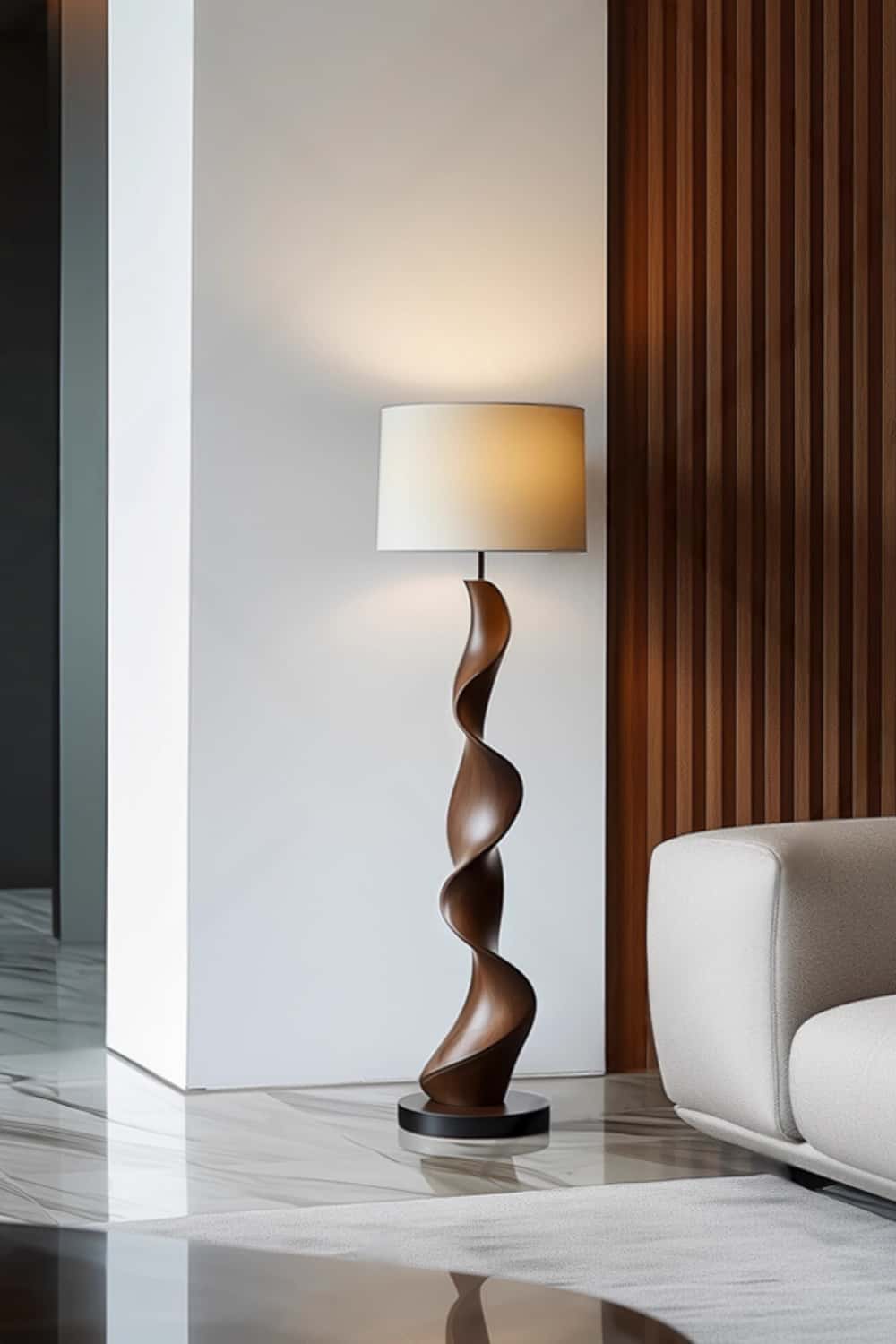 Wooden Floor Lamp Floor Wood Light Lamp Standing Wooden Lamp Floor Light Wood Modern Floor Lamp
