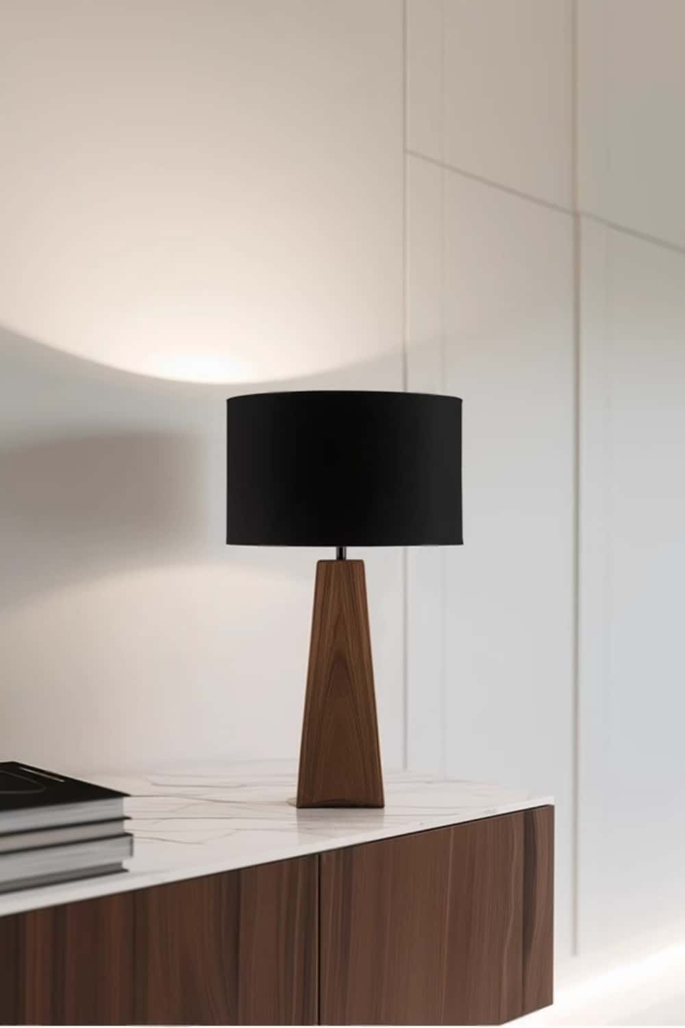 Wooden Table Lamp Wooden Desk Lamp Handmade Desk Lamp Wooden Bedside Lamp