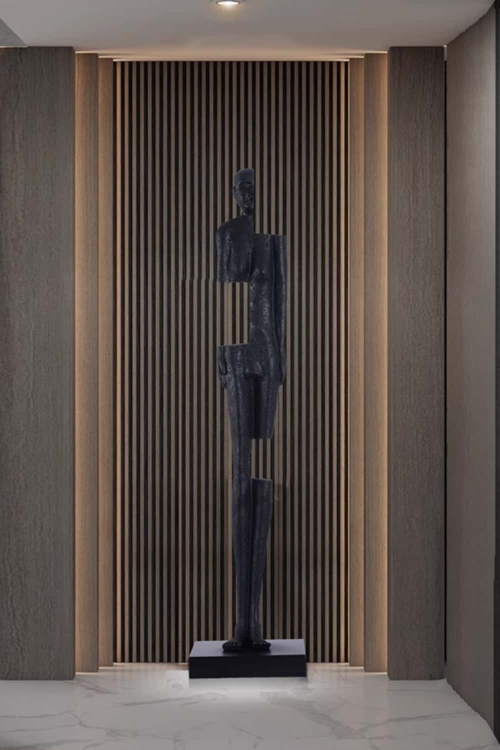 Abstract Metal Figure Statue Metal Human Sculpture Metal Art Human Figurine