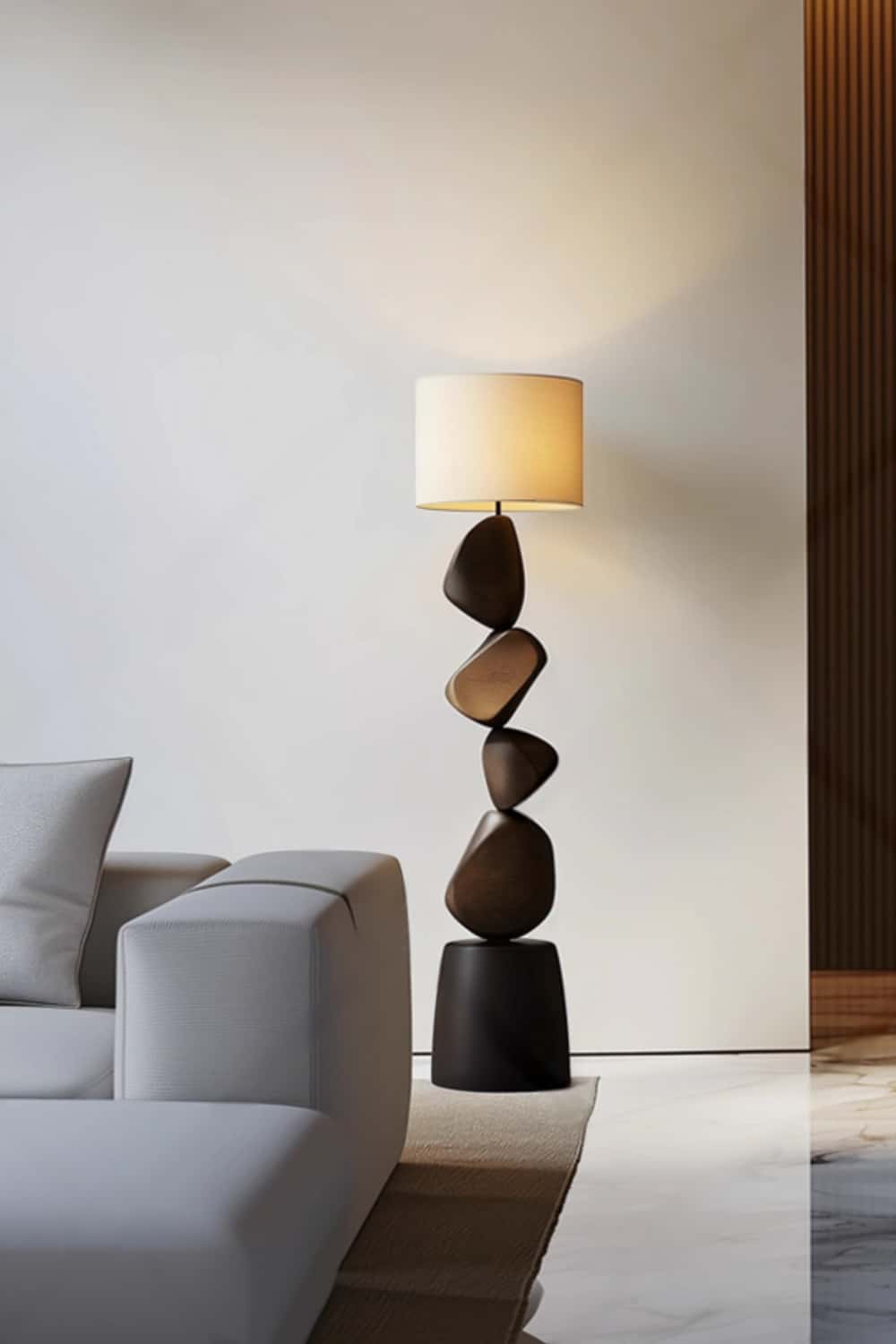 Wooden Floor Lamp Floor Wood Light Lamp Standing Wooden Lamp Floor Light Wood Modern Floor Lamp