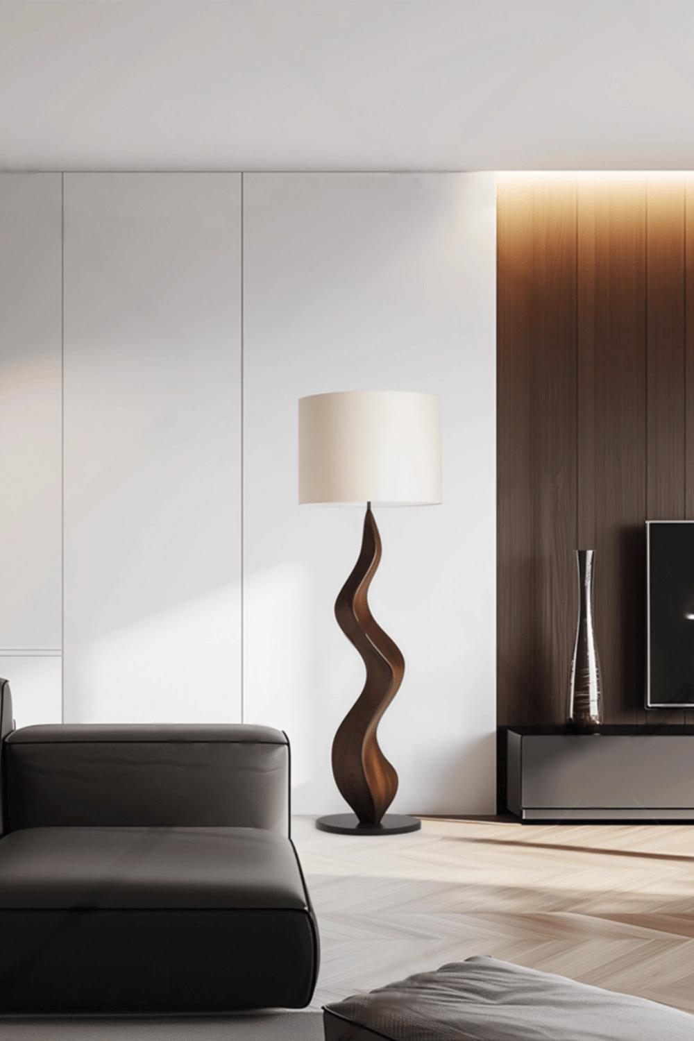 Wooden Floor Lamp Floor Wood Light Lamp Standing Wooden Lamp Floor Light Wood Modern Floor Lamp