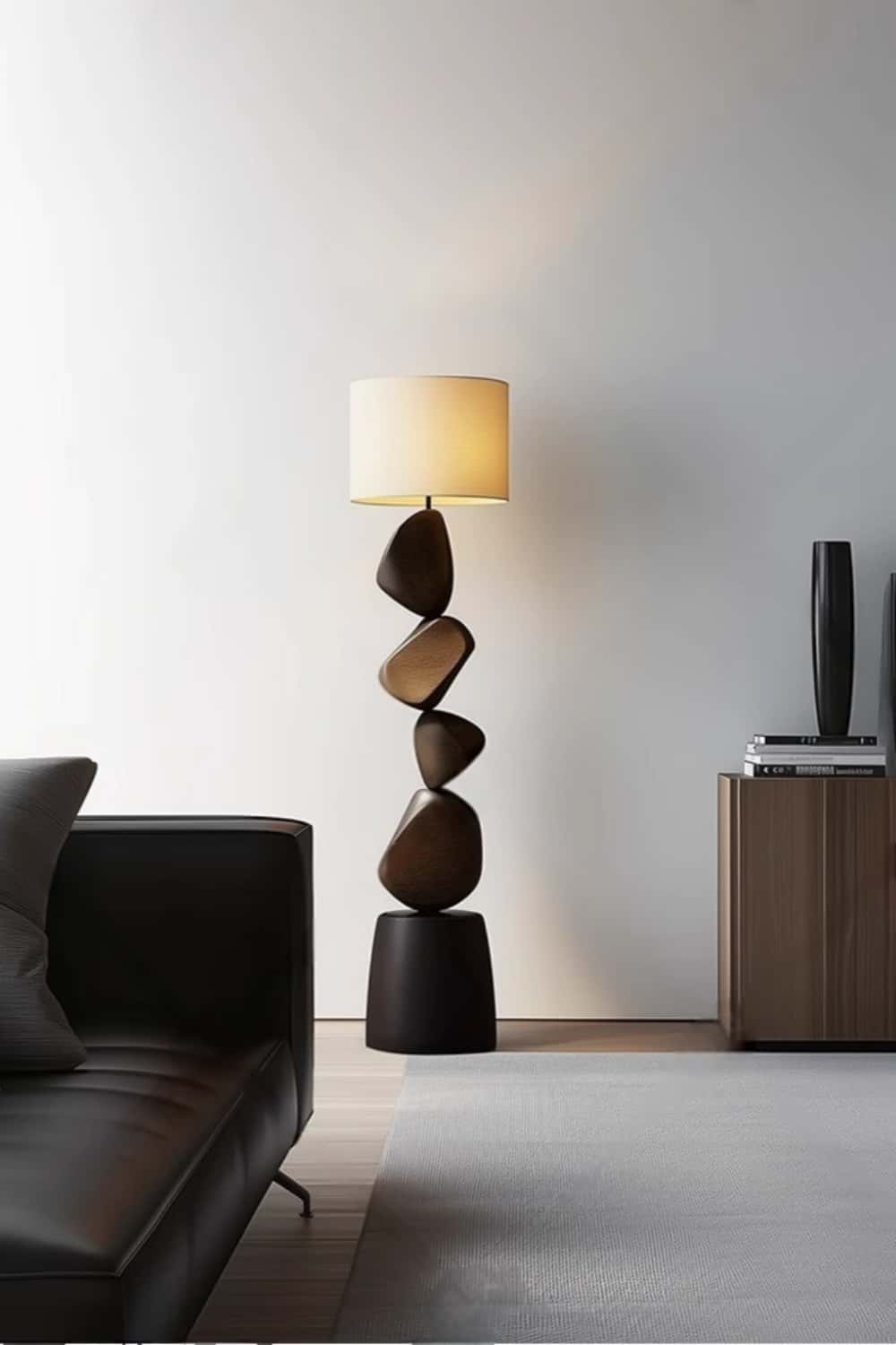 Wooden Floor Lamp Floor Wood Light Lamp Standing Wooden Lamp Floor Light Wood Modern Floor Lamp
