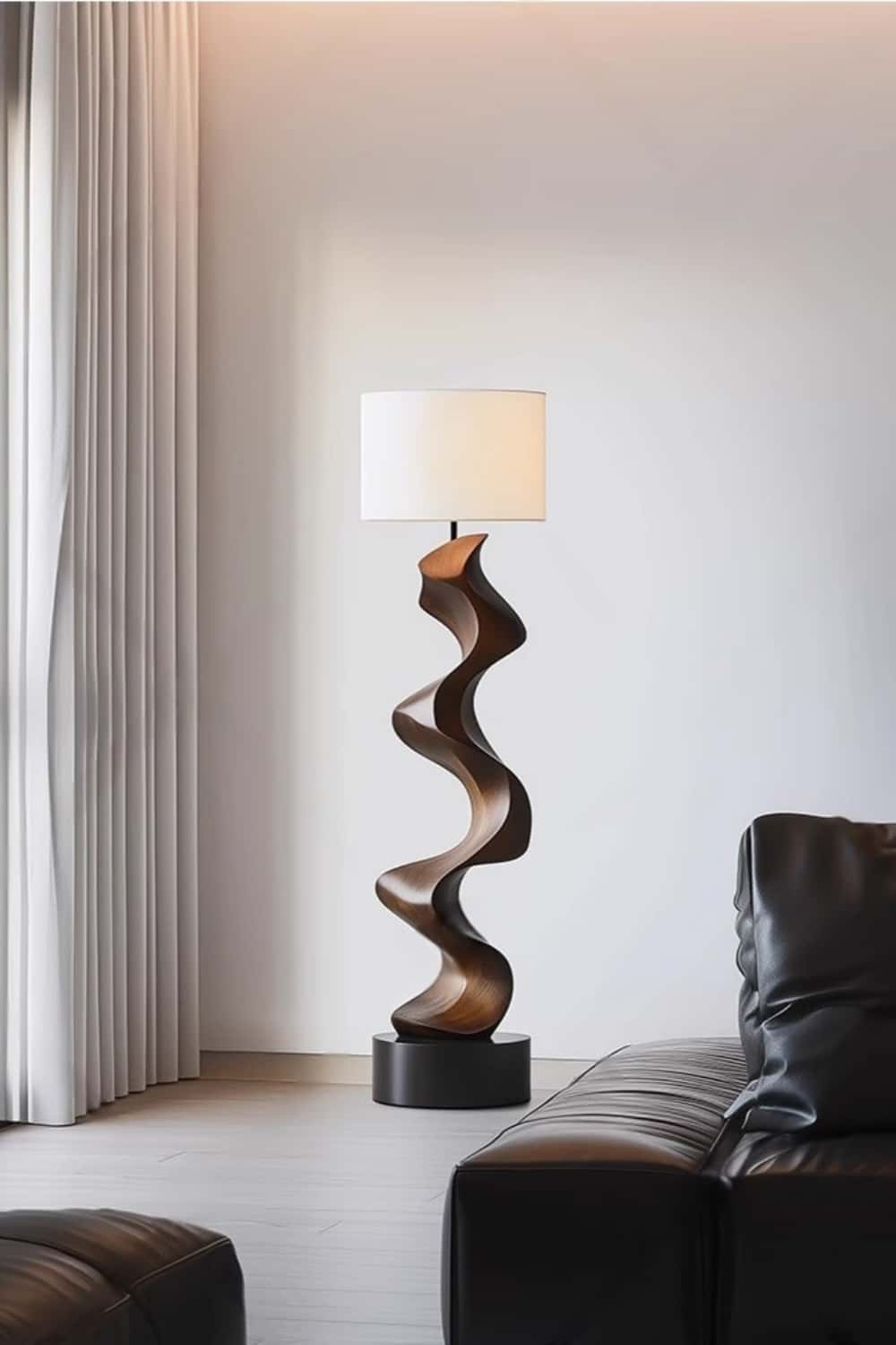 Wooden Floor Lamp Floor Wood Light Lamp Standing Wooden Lamp Floor Light Wood Modern Floor Lamp