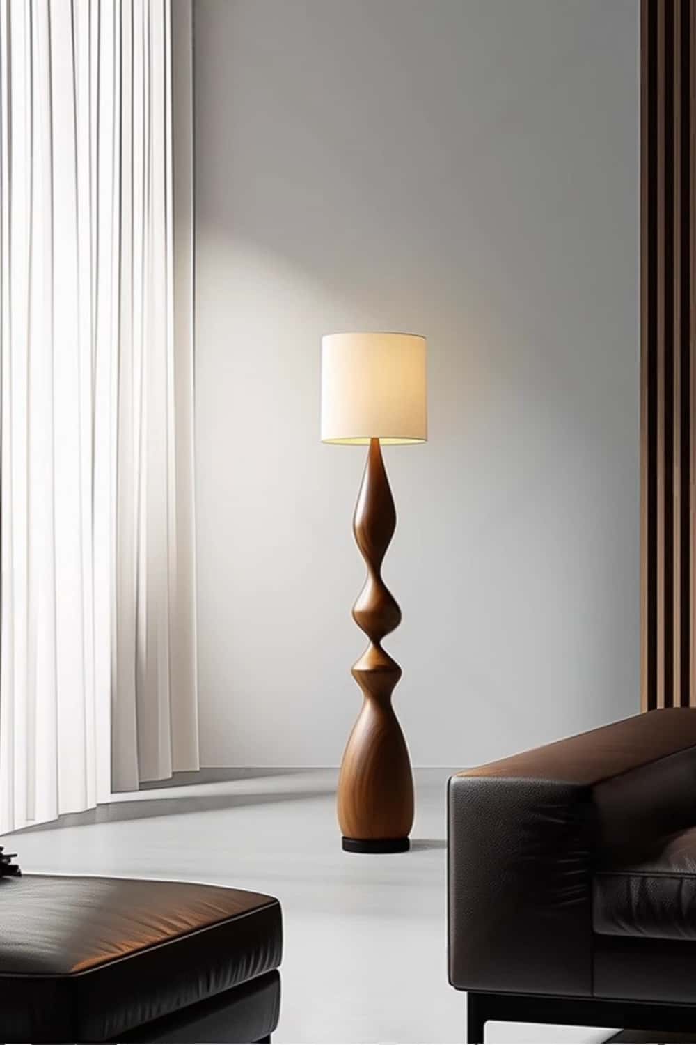 Wooden Floor Lamp Floor Wood Light Lamp Standing Wooden Lamp Floor Light Wood Modern Floor Lamp