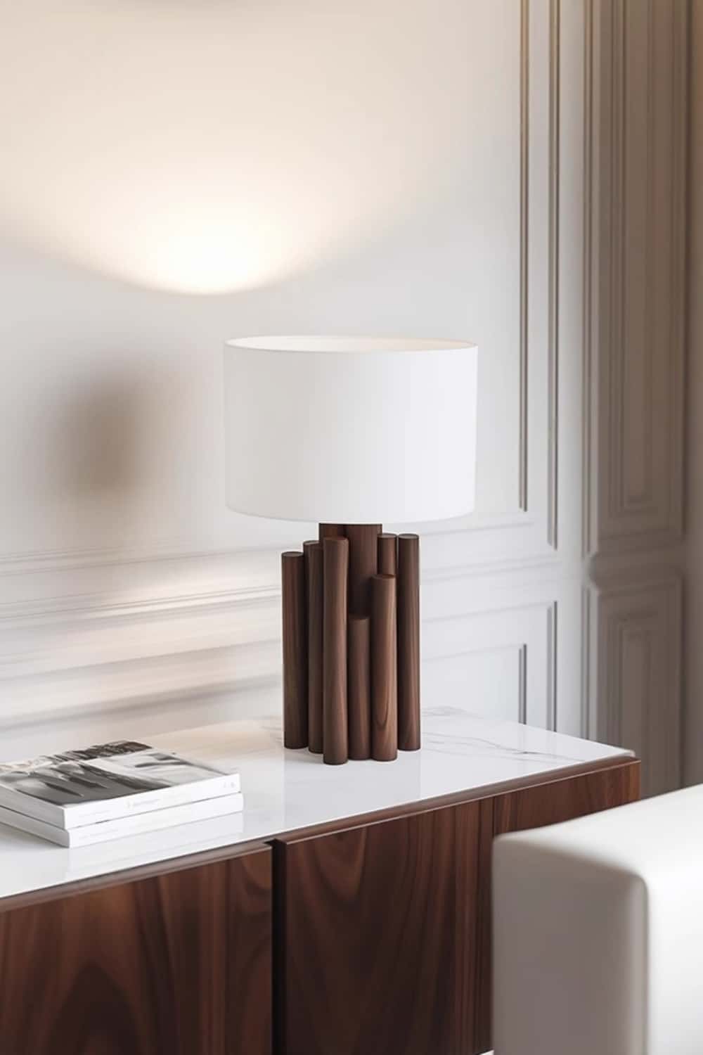 Wooden Table Lamp Wooden Desk Lamp Handmade Desk Lamp Wooden Bedside Lamp