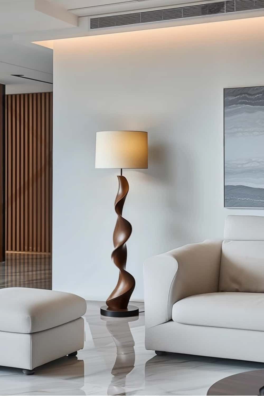 Wooden Floor Lamp Floor Wood Light Lamp Standing Wooden Lamp Floor Light Wood Modern Floor Lamp