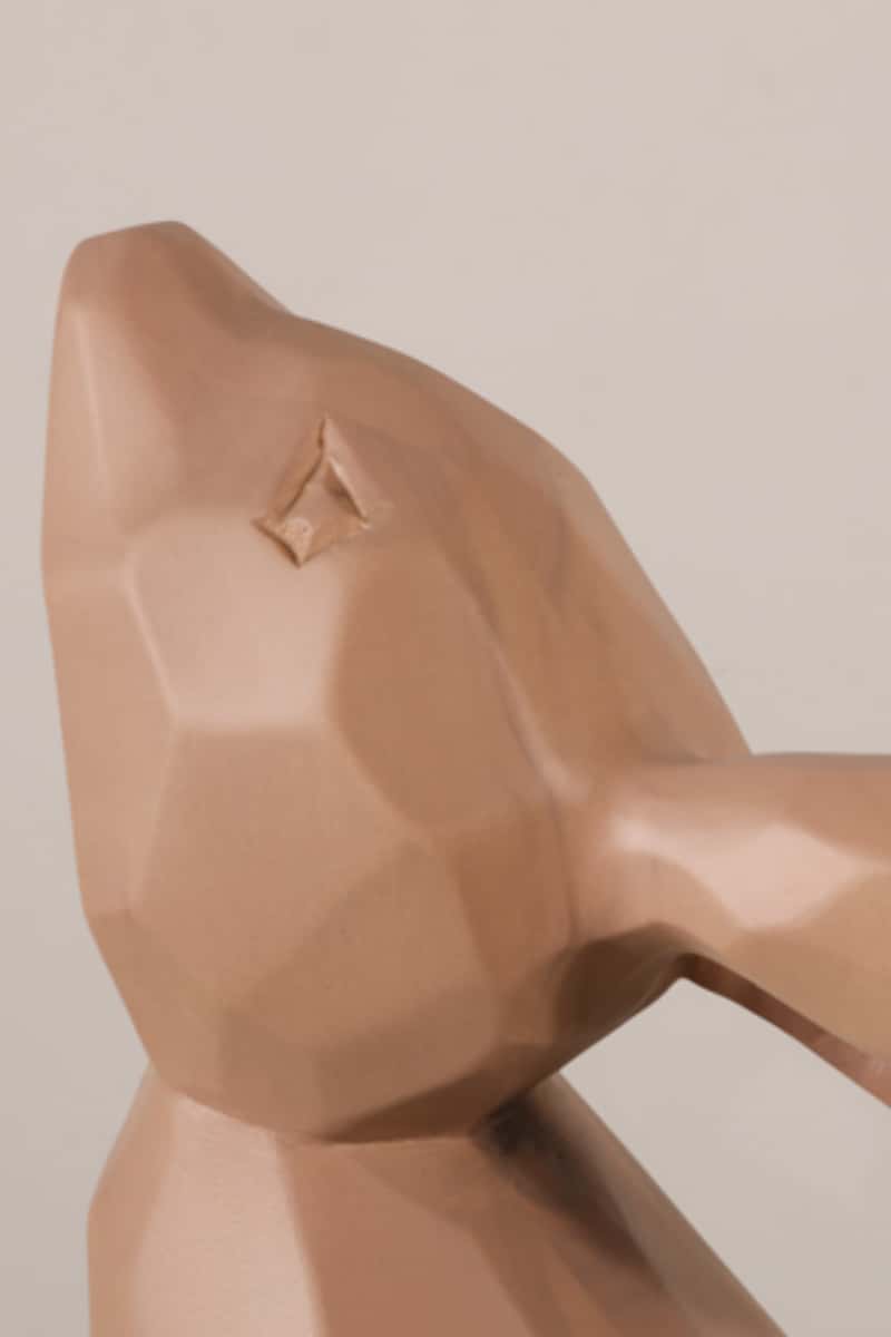 Rabbit Wood Carving Hand Carving Wooden Art Wood Sculpture Animal Crafts Wooden Rabbit Statue