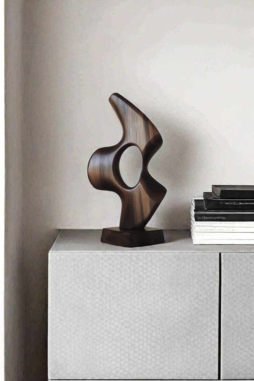 Wood Carving Sculpture With Wood Abstract Wooden Sculpture Art Ornaments