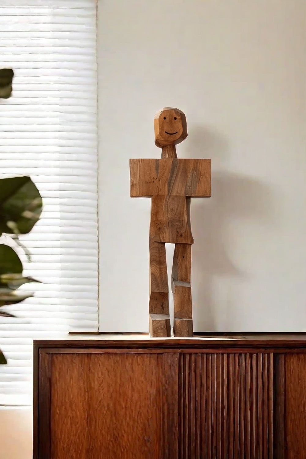 Sculpture Art Wood Carving Hand Carving Wood Crafts Diy Gift Carving Figures Body Art Wood Artwork