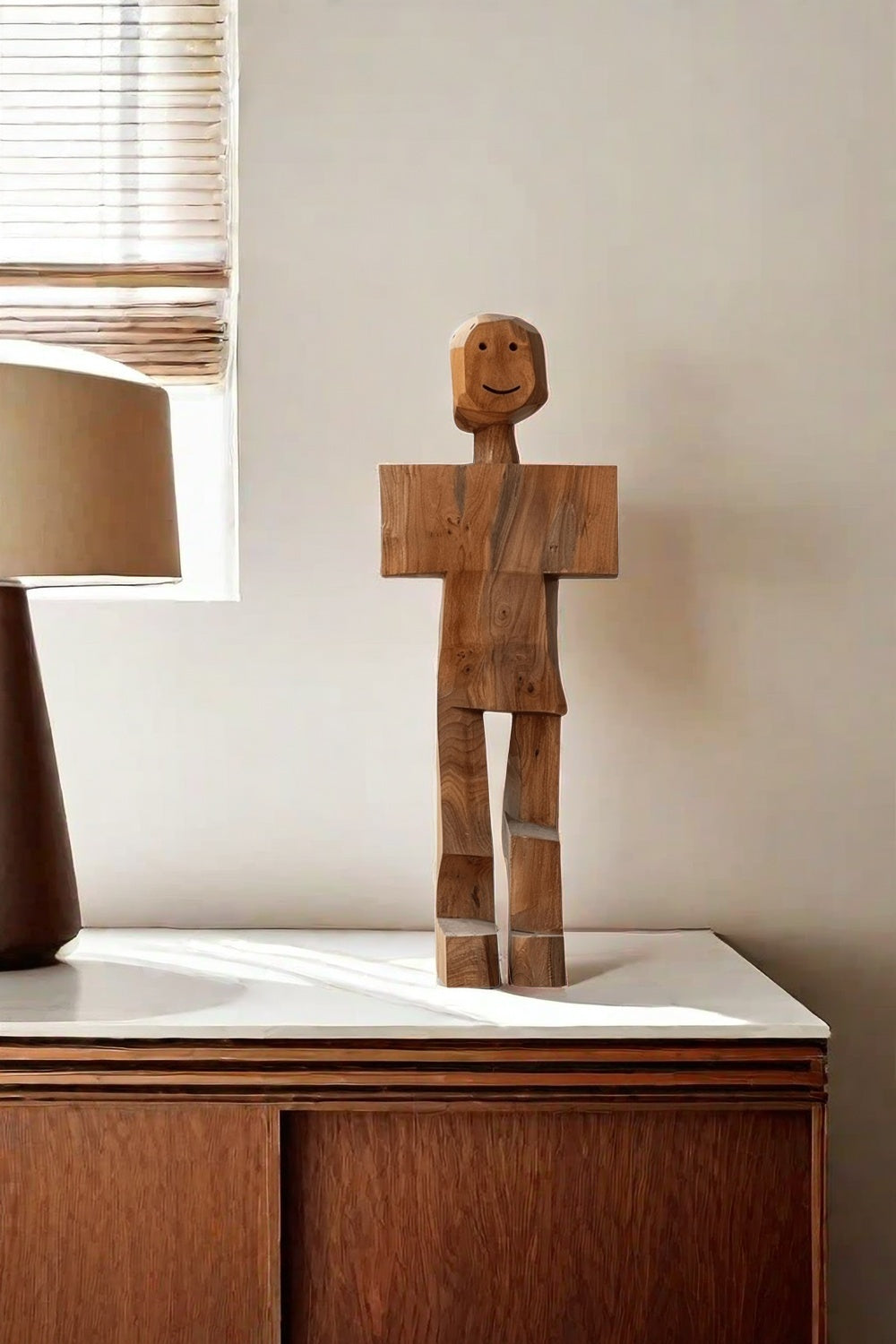 Sculpture Art Wood Carving Hand Carving Wood Crafts Diy Gift Carving Figures Body Art Wood Artwork