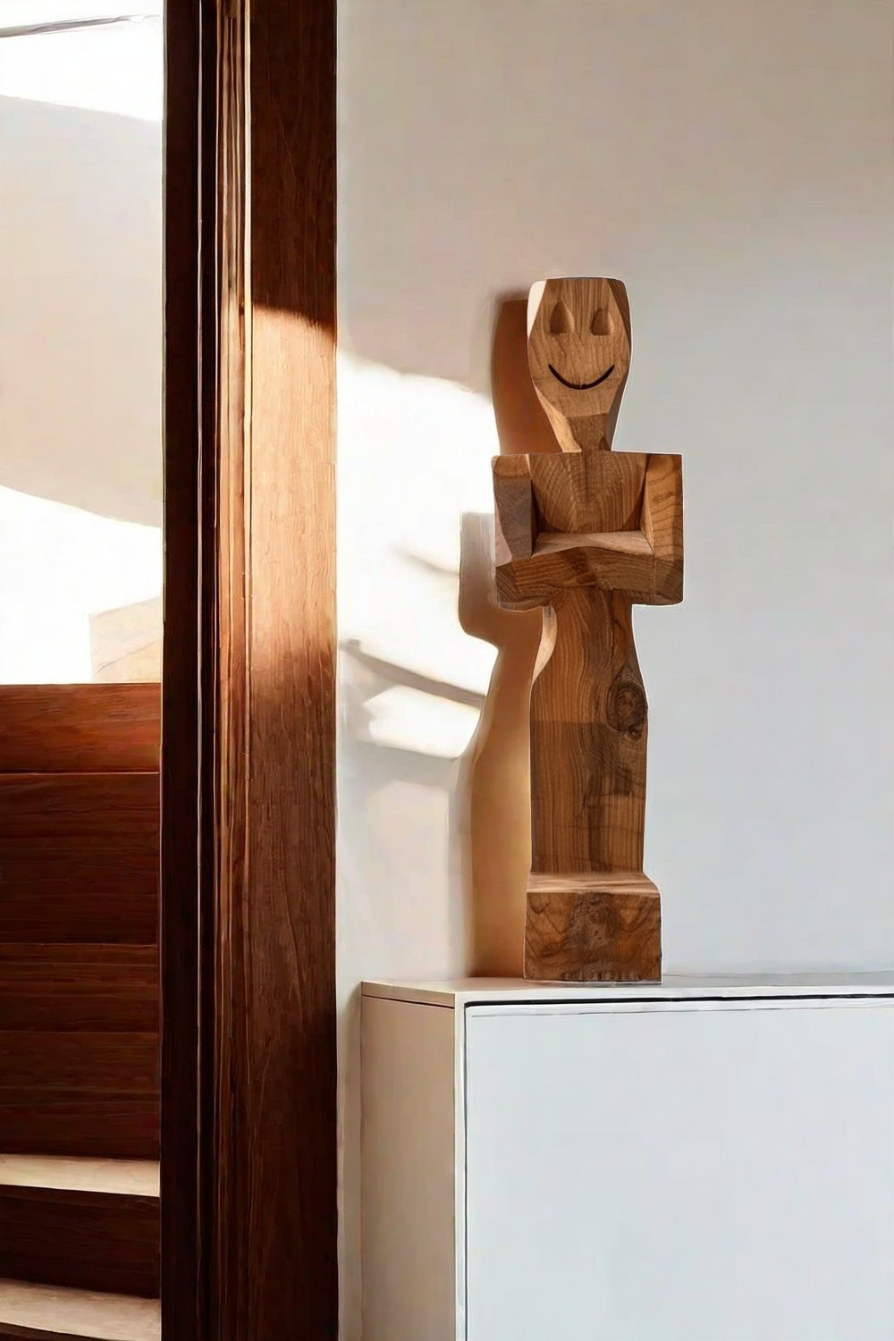Sculpture Art Wood Carving Hand Carving Wood Crafts Diy Gift Carving Figures Body Art Wood Artwork