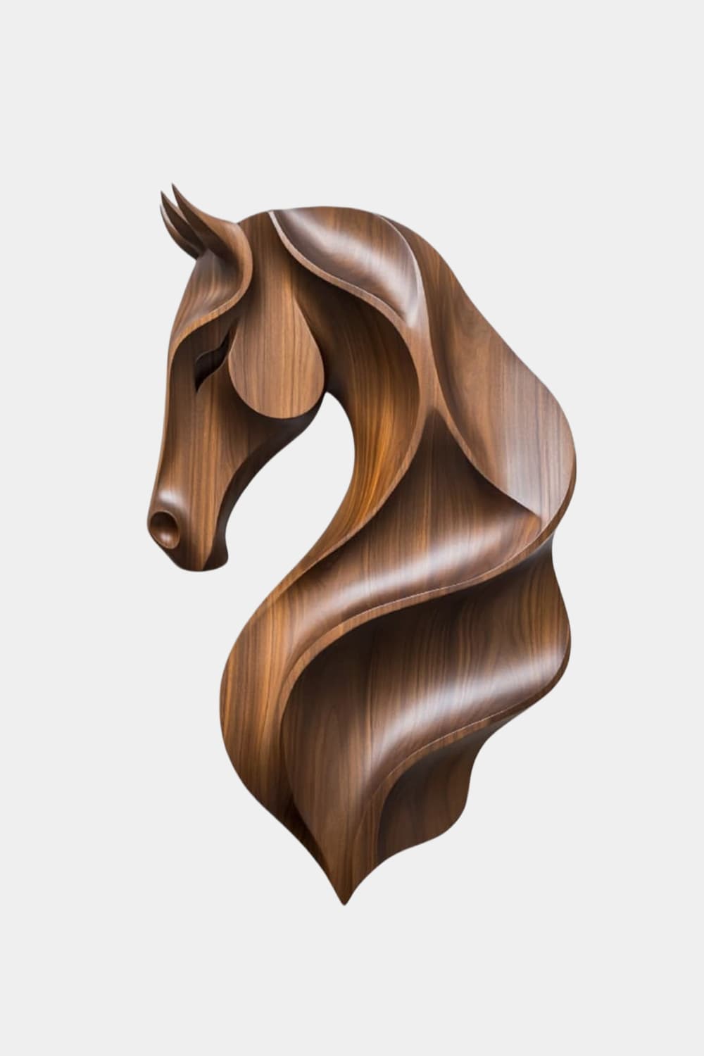 Horse Wood Relief #QA006
