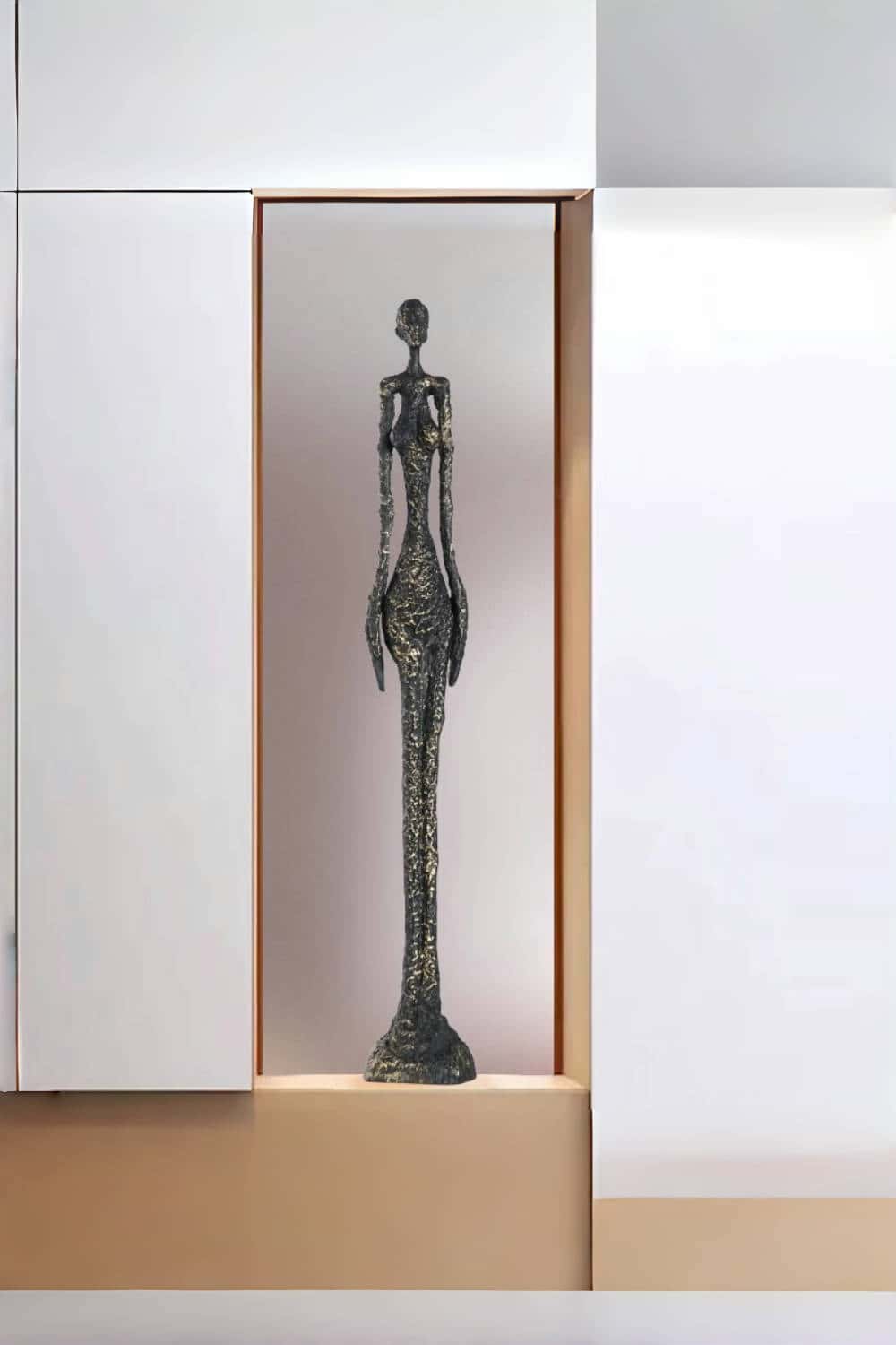 Metal Figure Sculpture Metal People Sculpture Aluminum Statue Metal Man Statue Man Of Steel Sculpture