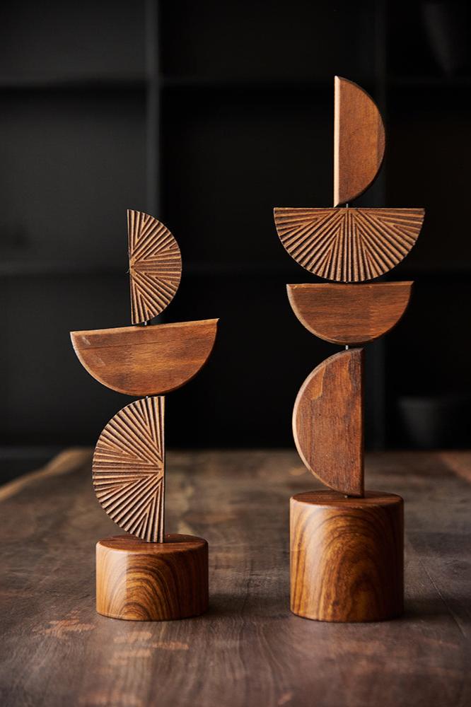 Geometric Ornament Abstract Ornament Art Ornament Natural Wood Sculpture Wood Crafts Wood Sculpture