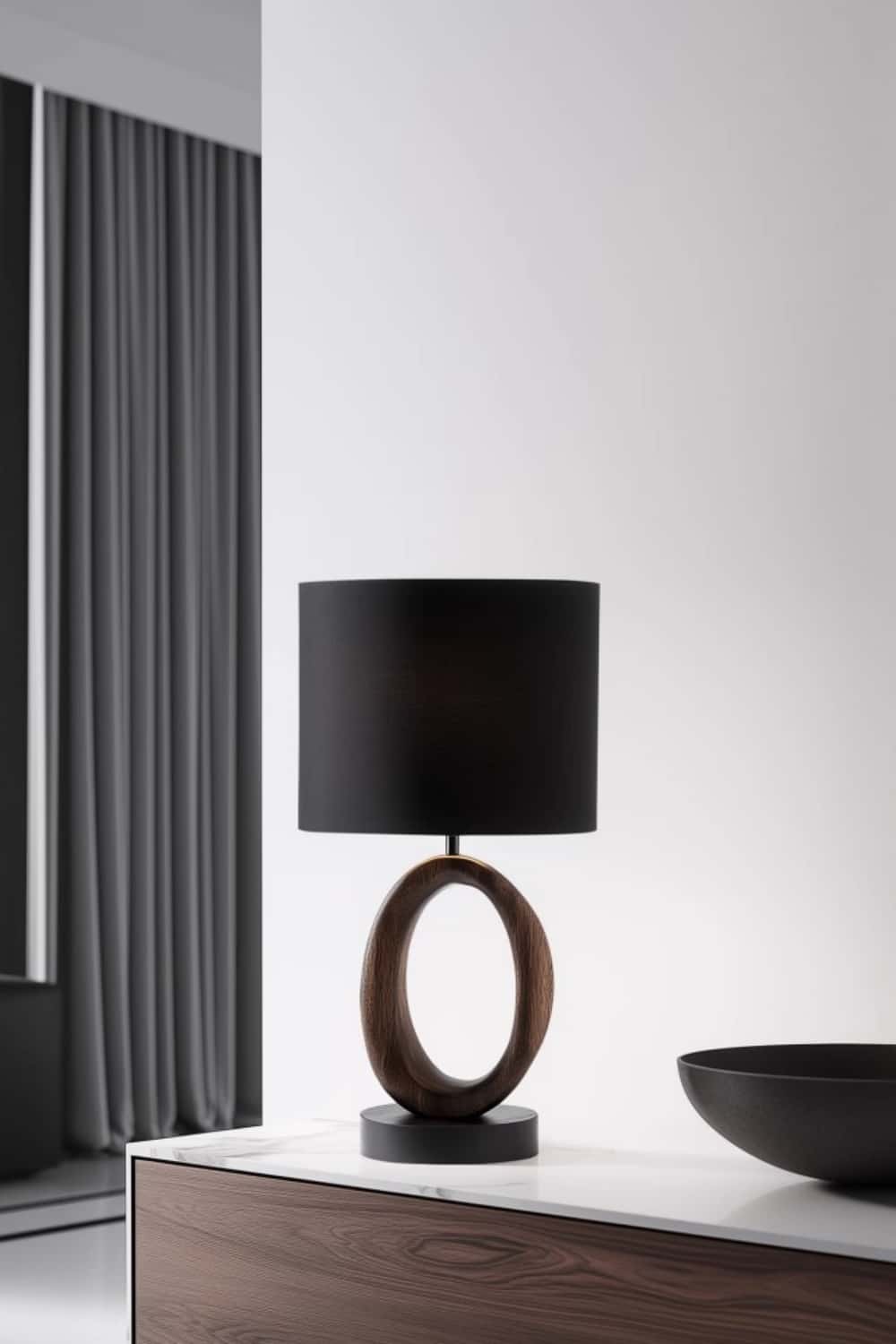 Wooden Table Lamp Wooden Desk Lamp Handmade Desk Lamp Wooden Bedside Lamp