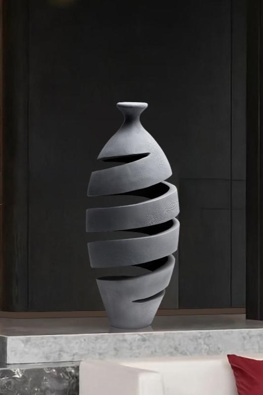 Custom Wood Sculpture Modern Abstract Wood Carving Wooden Sculpture