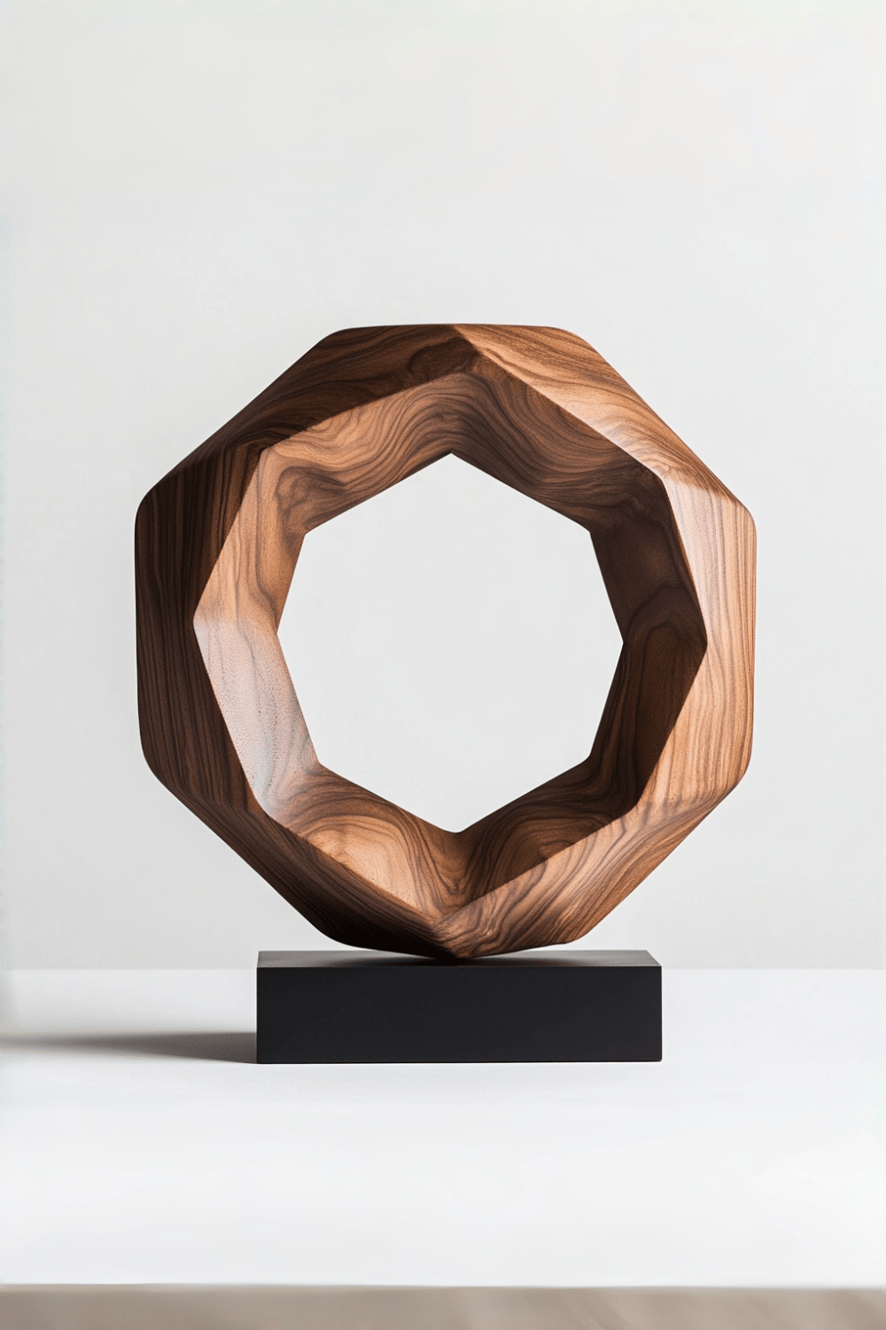 Abstract Wooden Sculpture From Wood Carvings Near Me Hand Carved Wood