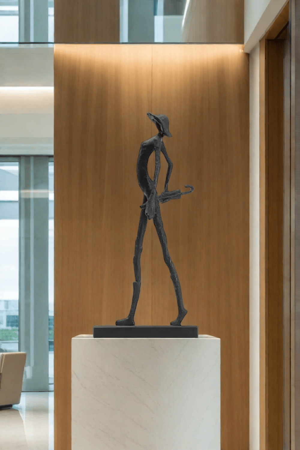 Metal Figure Sculpture Metal People Sculpture Aluminum Statue Metal Man Statue Man Of Steel Sculpture