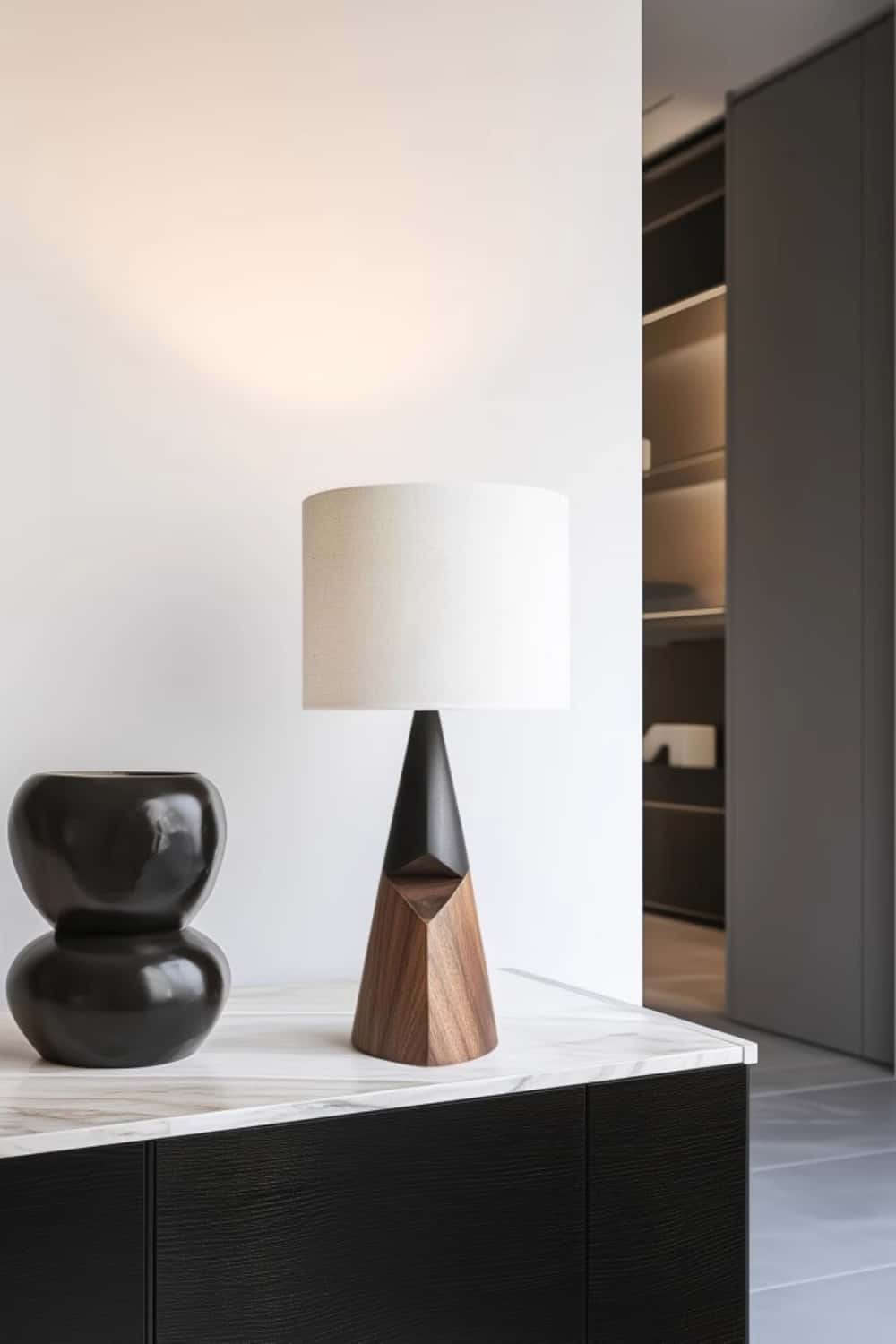 Wooden Table Lamp Wooden Desk Lamp Handmade Desk Lamp Wooden Bedside Lamp