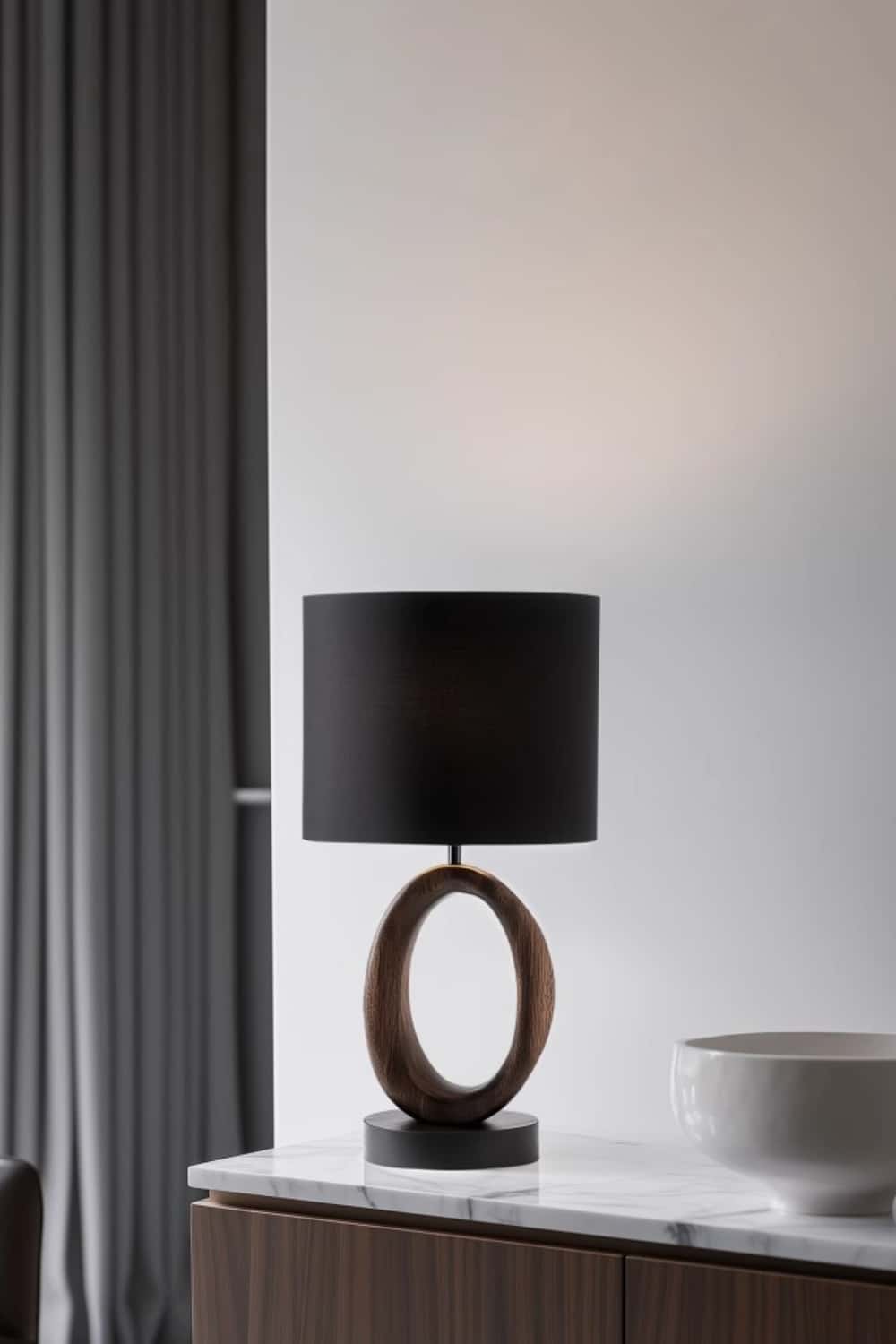 Wooden Table Lamp Wooden Desk Lamp Handmade Desk Lamp Wooden Bedside Lamp