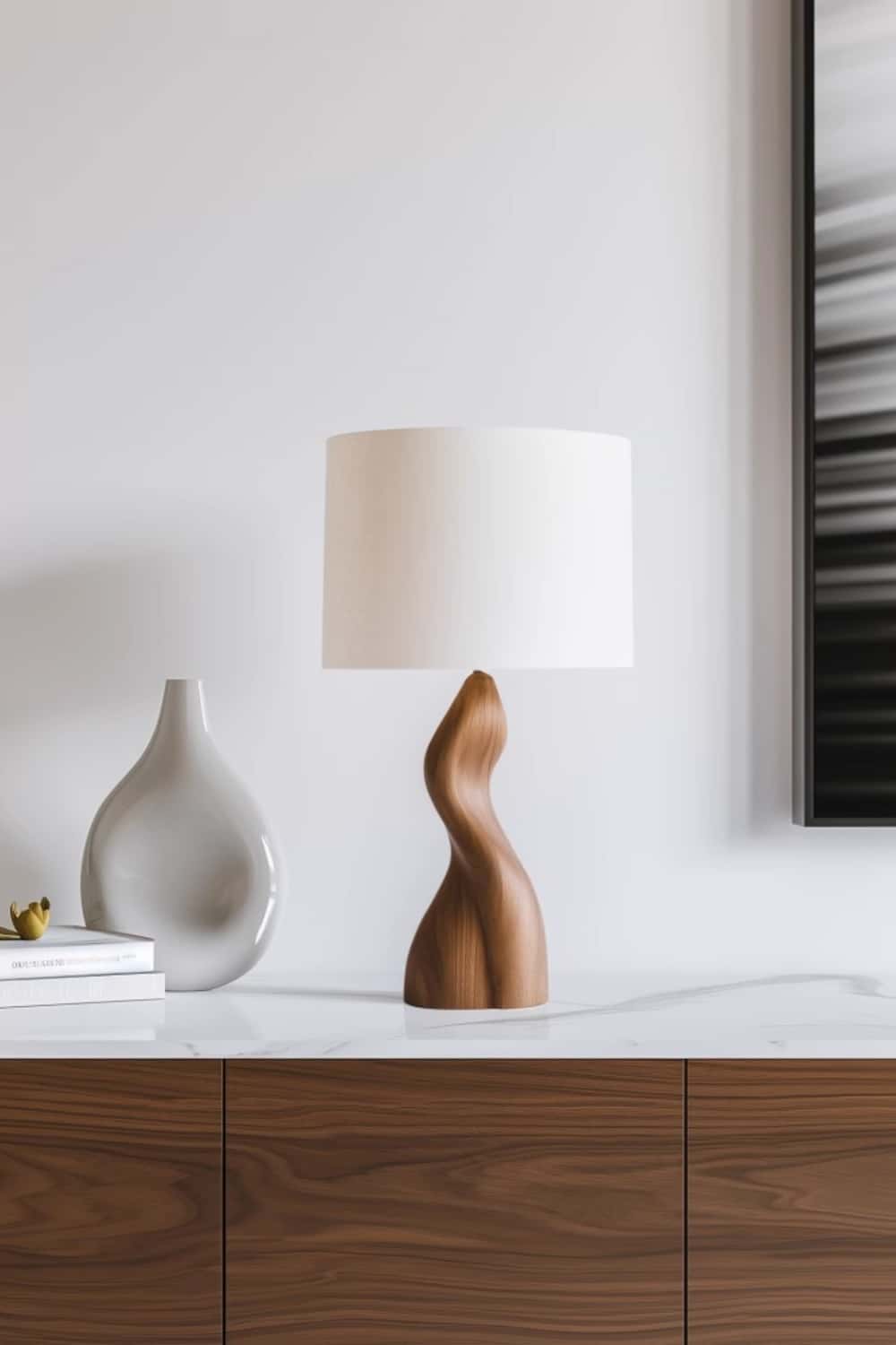 Wooden Table Lamp Wooden Desk Lamp Handmade Desk Lamp Wooden Bedside Lamp