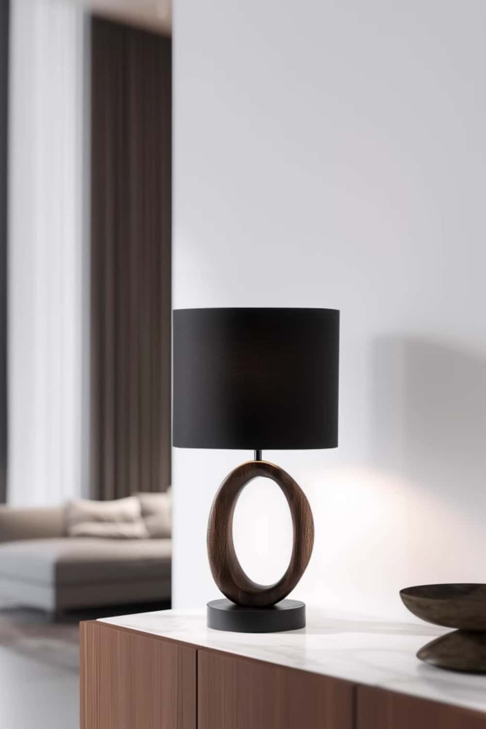 Wooden Table Lamp Wooden Desk Lamp Handmade Desk Lamp Wooden Bedside Lamp