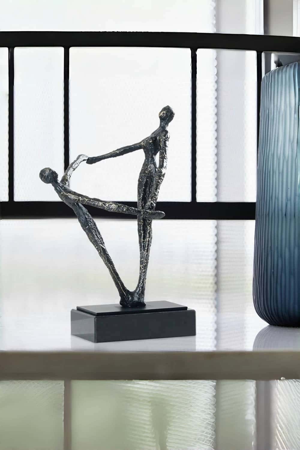 Metal Figure Sculpture Metal People Sculpture Aluminum Statue Metal Man Statue Man Of Steel Sculpture