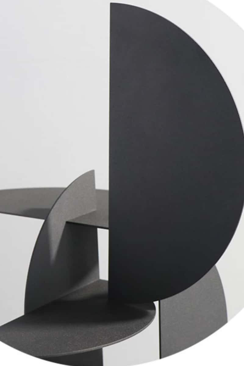Sculpture Iron Metal Sculpture Metal Artwork Iron Statue Aluminum Sculpting Metal Statuary Home Decor