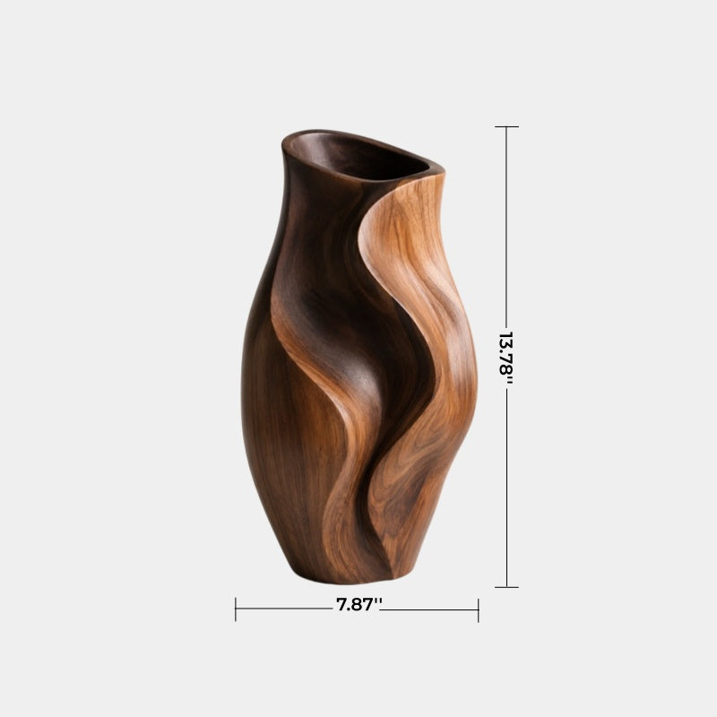 Vase Wood Sculpture #WG092