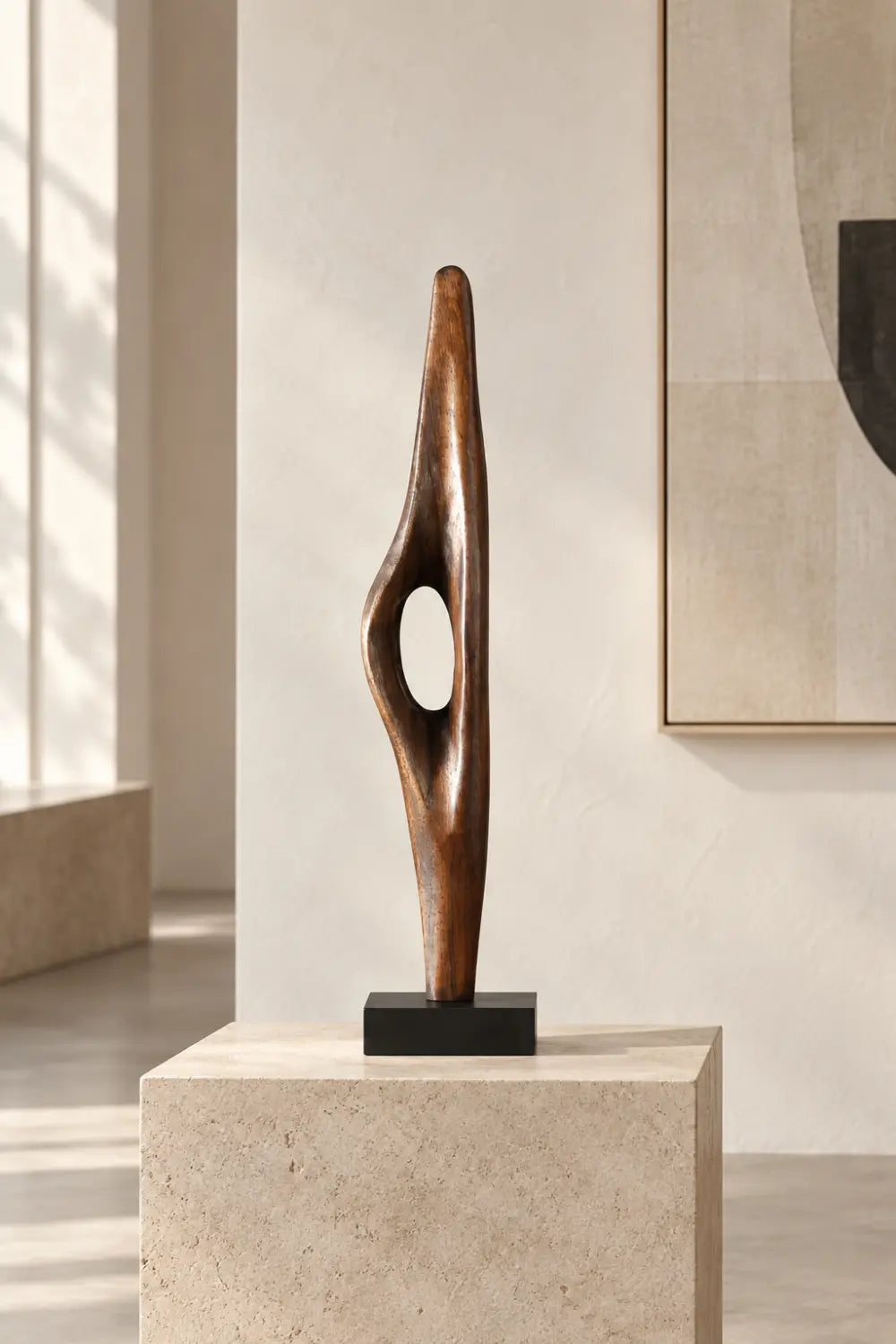 Abstract Wood Carving Hand Carving Art Ornament Home Tabletop Decoration Creative Handicraft
