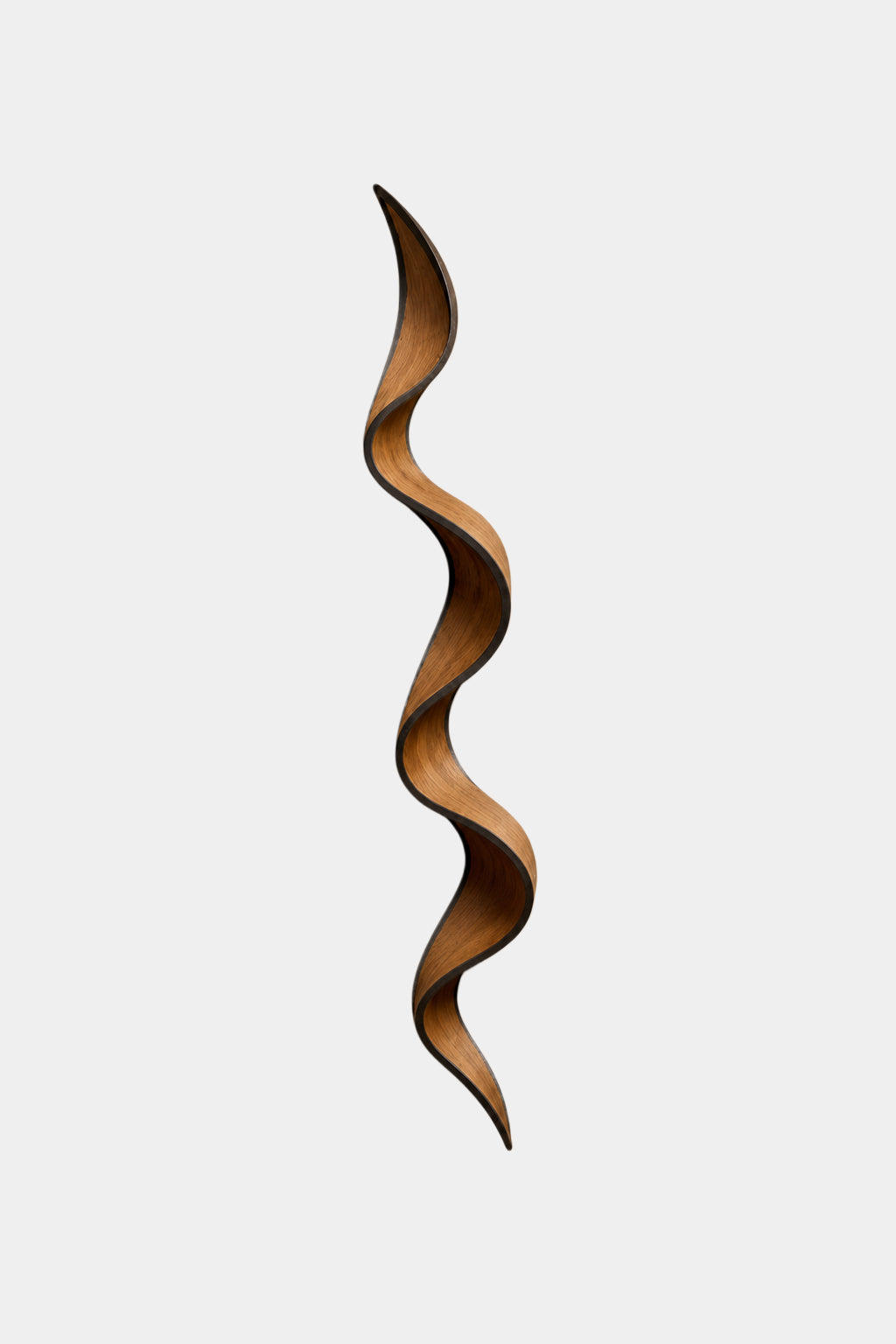 Harmonic Wood Wall Sculpture | Rhythmic Wave Wall Hanging | Wabi Sabi Oak Decor