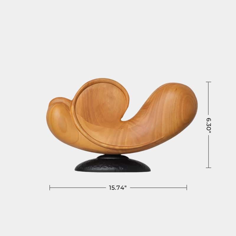 Hand Carving Wood Sculpture Wood Crafts Wood Art Diy Gift Wooden Carving Home Decor Modern Sculpture