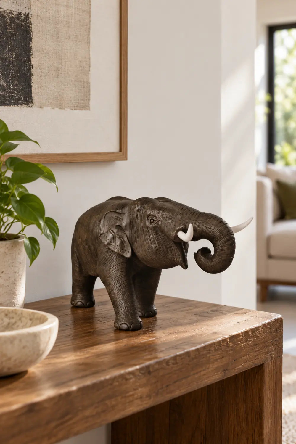 Wooden Elephant Statue Wood Wooden Elephant Carvings Elephant Wood Carving Elephant Wood Sculpture