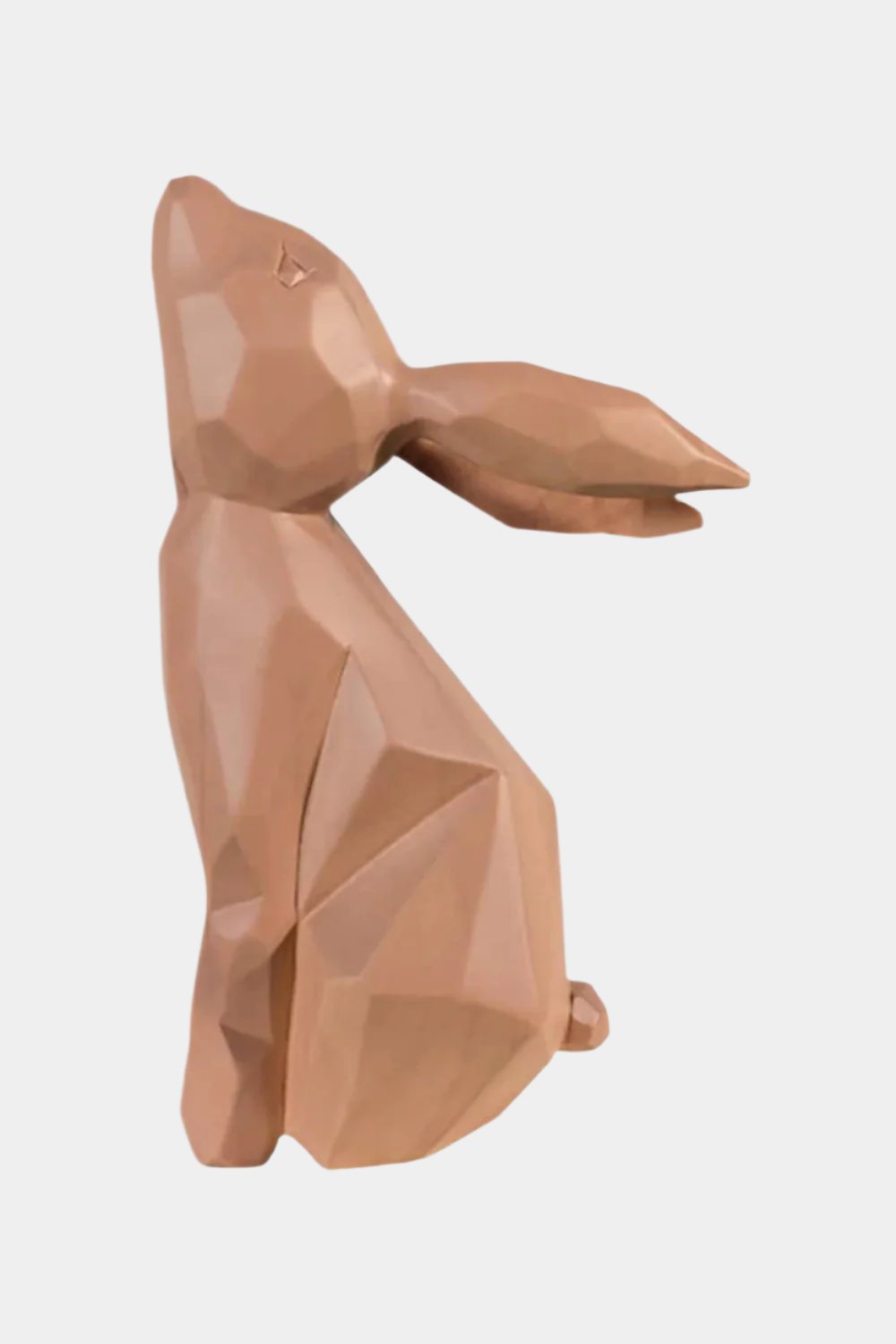 Rabbit Wood Carving Hand Carving Wooden Art Wood Sculpture Animal Crafts Wooden Rabbit Statue