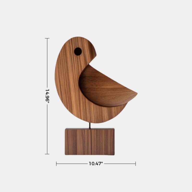 Wooden Carved Animals Bird Wood Sculpture Wooden Bird Sculpture Statue