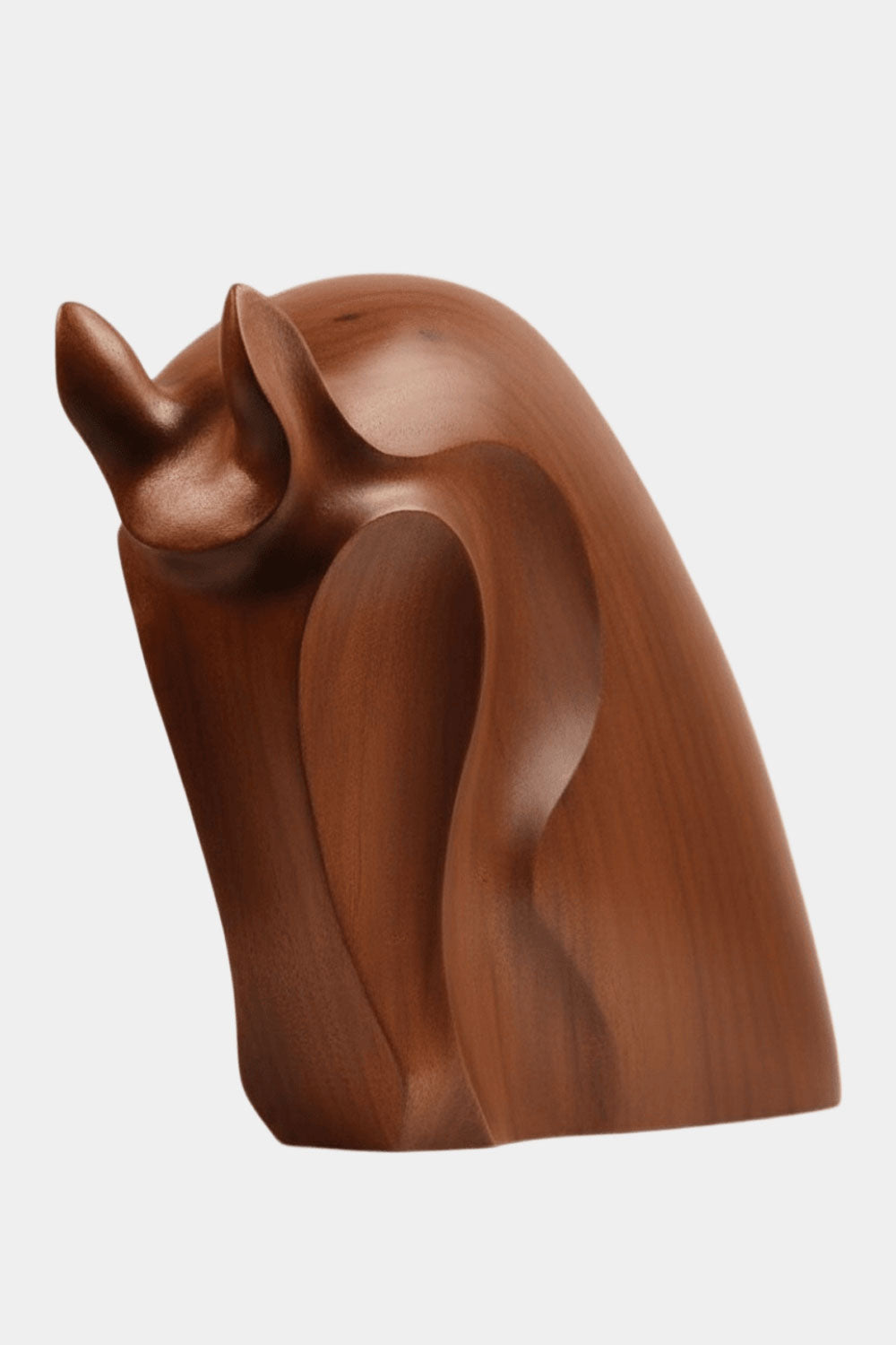 Abstract Wooden Horse Sculpture Animal Wood Sculpture Decor for Home
