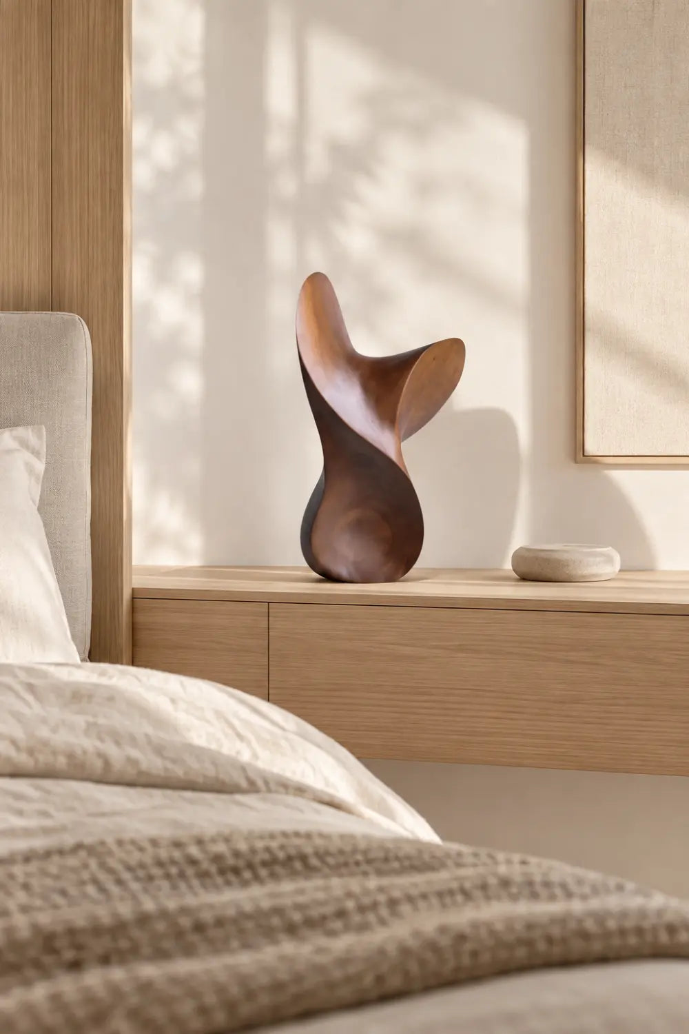 Contemporary Art Room Decor Home Accessories Wooden Carving Diy Gift Wood Sculpture Wood Carving Hand Carving
