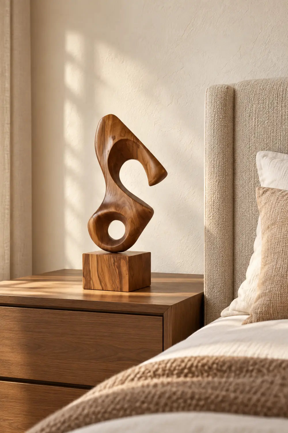 Hand Carving Wood Crafts Wood Sculpture Wood Carving Sculpture Art Ornament Art Decor Home Decor Modern Sculpture