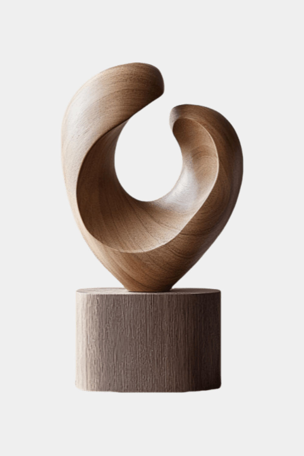Abstract Wooden Sculpture From Wood Carvings Near Me Hand Carved Wood