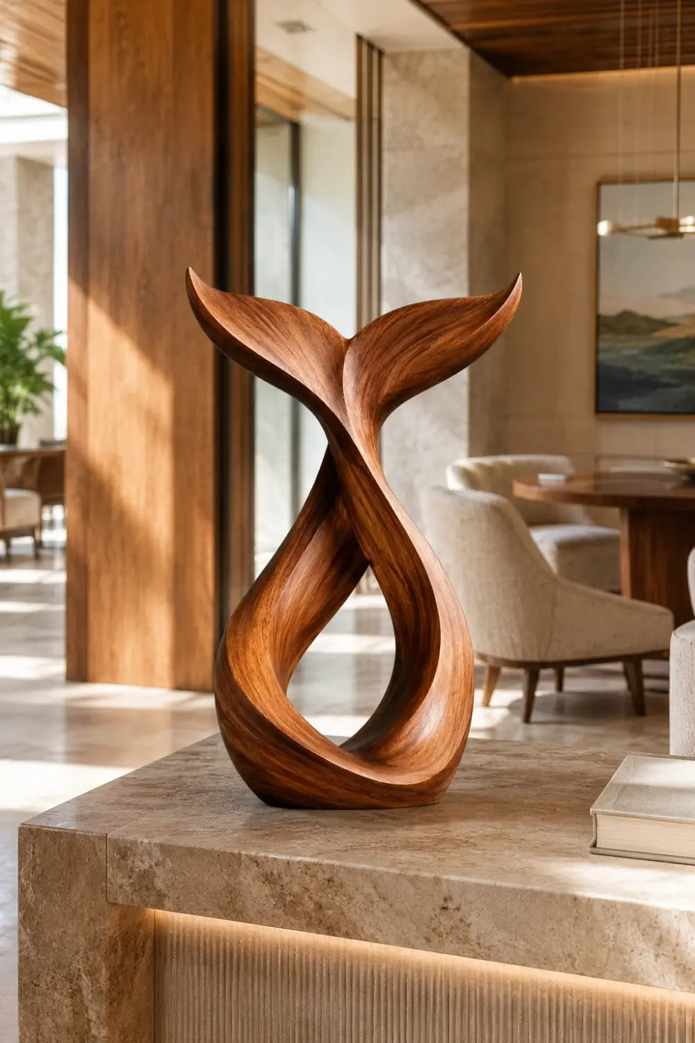 Abstract Wood Sculpture #WAB461