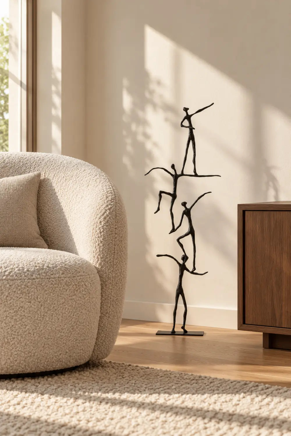 Metal Figure Sculpture Metal People Sculpture Aluminum Statue Metal Man Statue Man Of Steel Sculpture