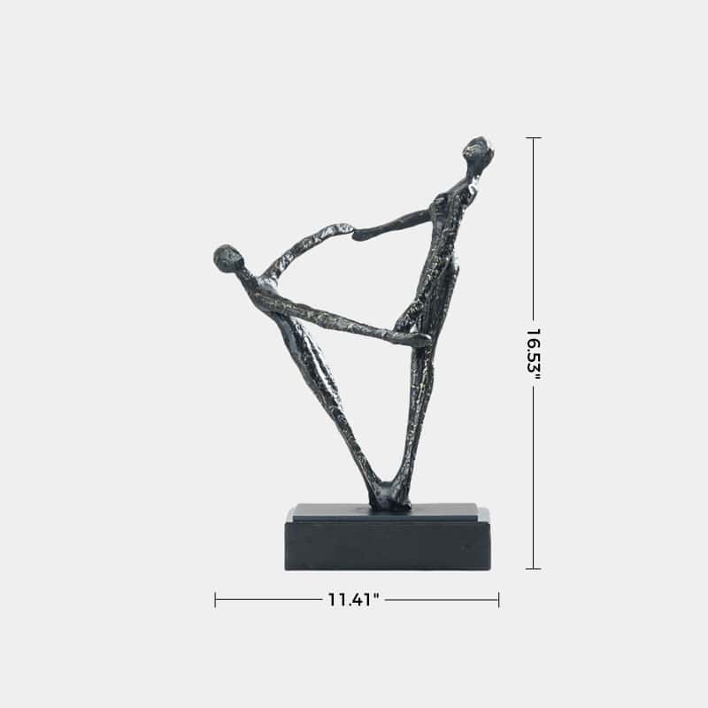 Metal Figure Sculpture Metal People Sculpture Aluminum Statue Metal Man Statue Man Of Steel Sculpture