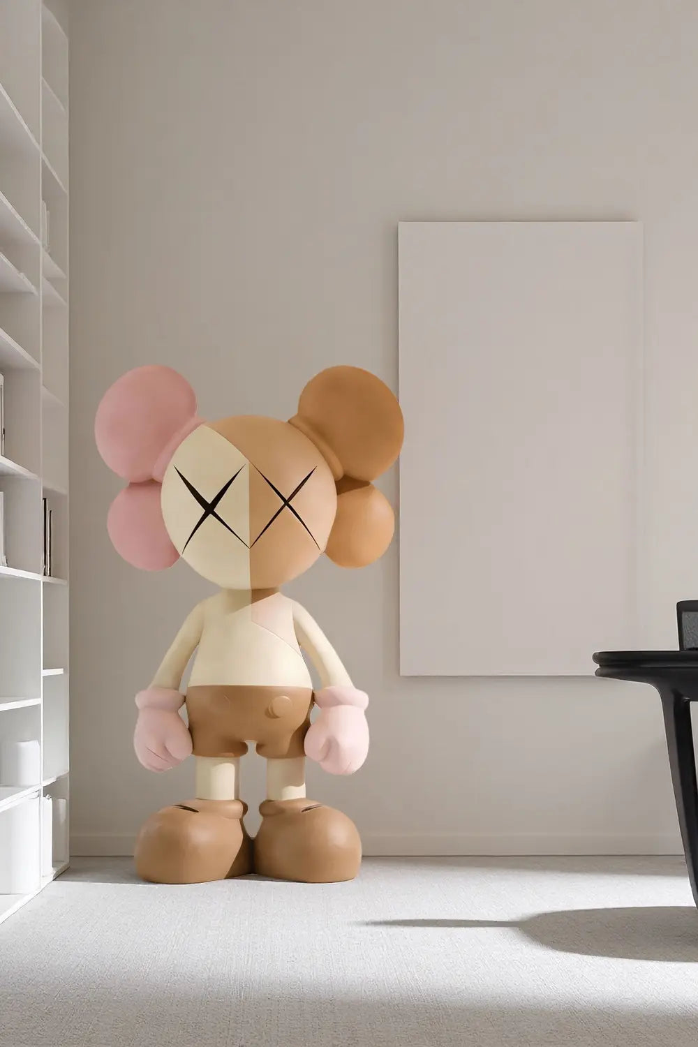 Large Floor Standing KAWS Statue Tall Colorful Pop Art Figure Artiblend