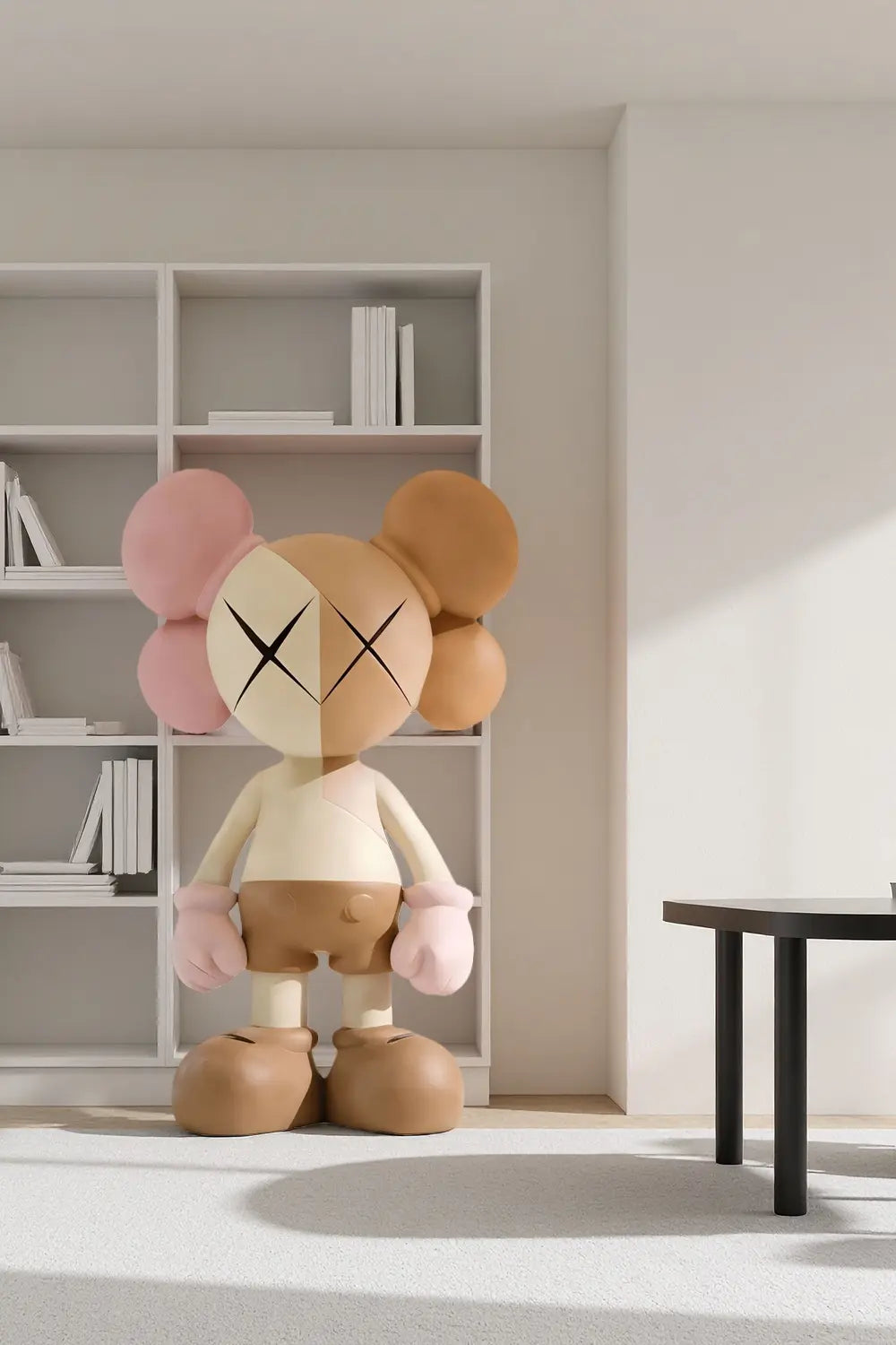Large Floor Standing KAWS Statue Tall Colorful Pop Art Figure Artiblend