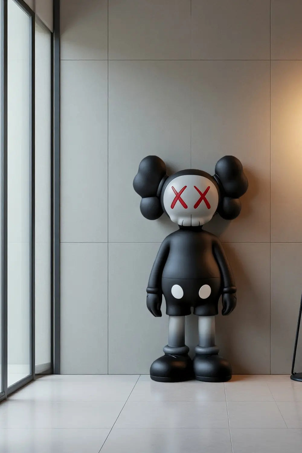 Giant KAWS Inspired Floor Statue Tall Large Sculpture Pop Art Decor | Artiblend
