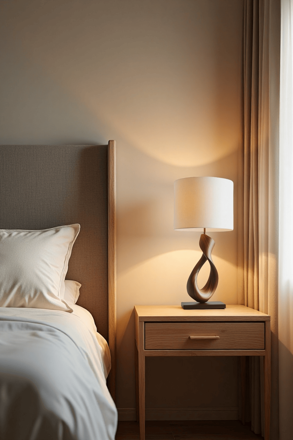 Wooden Art Lamp #WL065