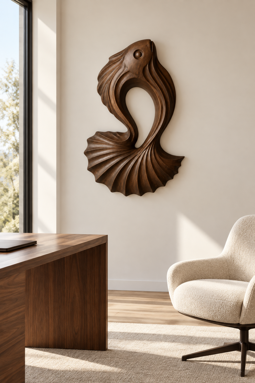 Abstract Relief Wall #QR019