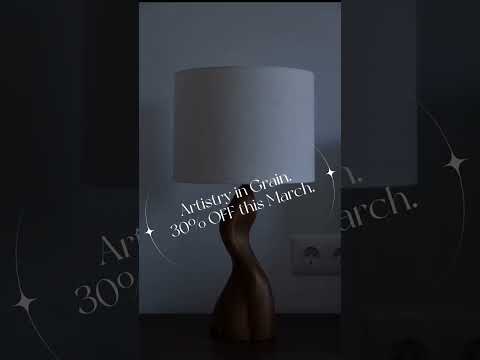 Wooden Table Lamp Wooden Desk Lamp Handmade Desk Lamp Wooden Bedside Lamp